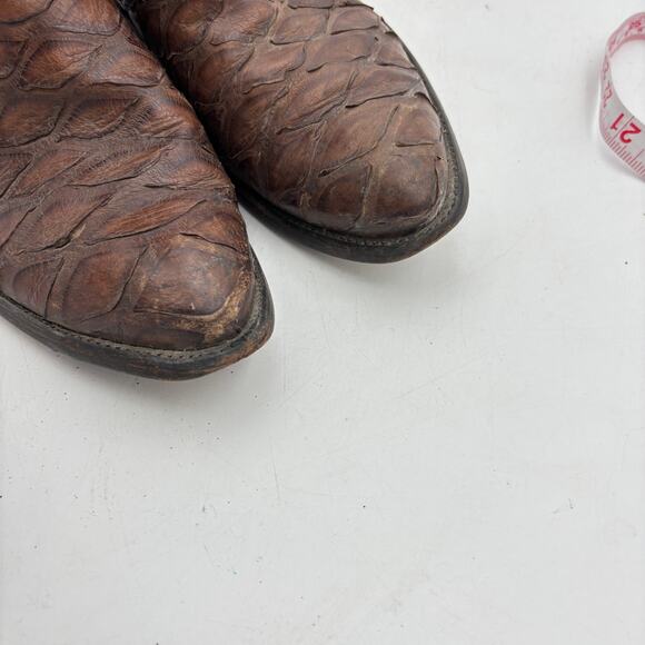 Vintage Ant Eater Leather Western Boots Men\'s 9.5D Cowboy Workwear main image 15